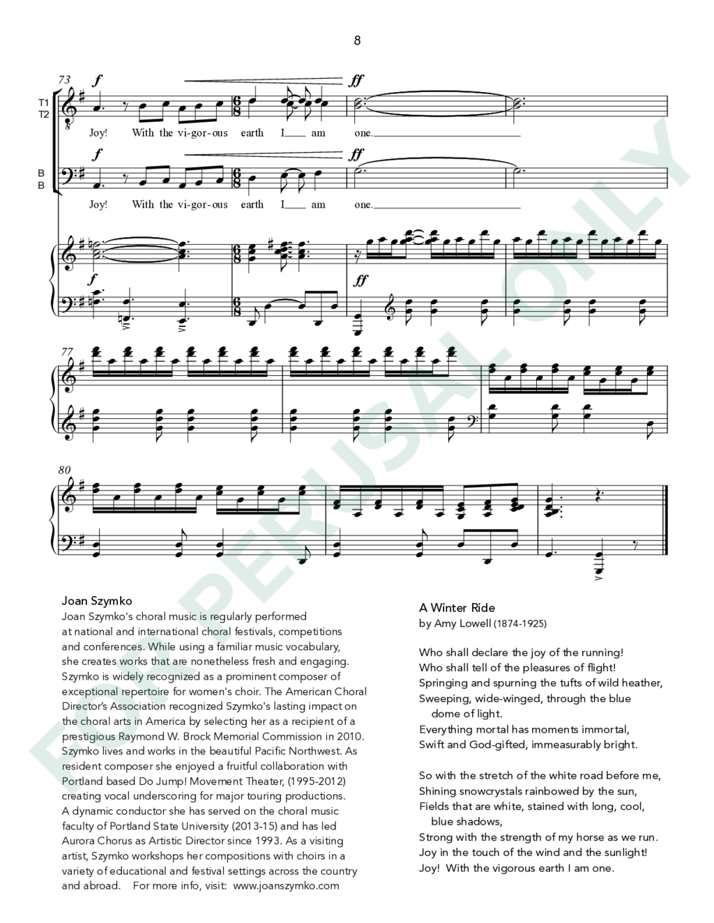 Page 8 of JS-091 score