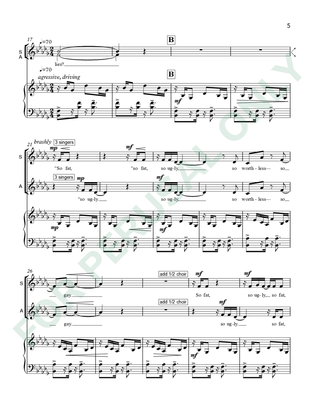 Page 5 of JS-095 score