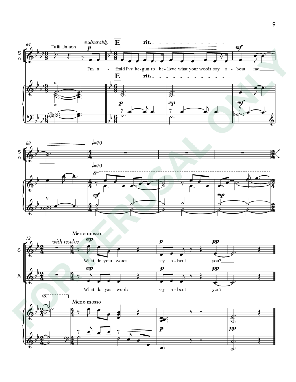 Page 9 of JS-095 score