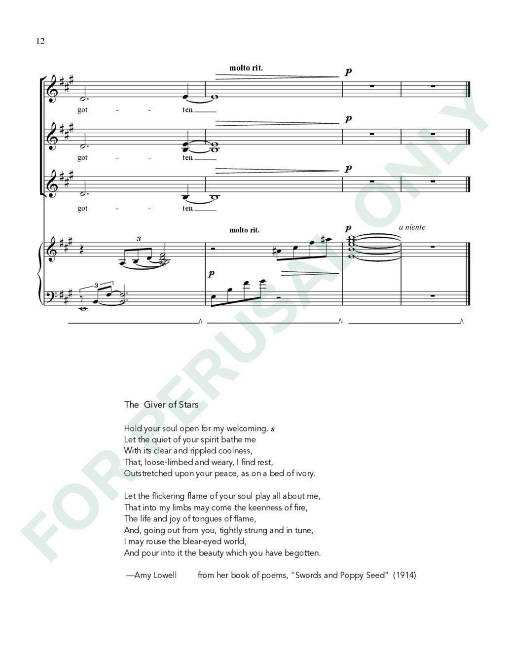 Page 12 of JS-099 score
